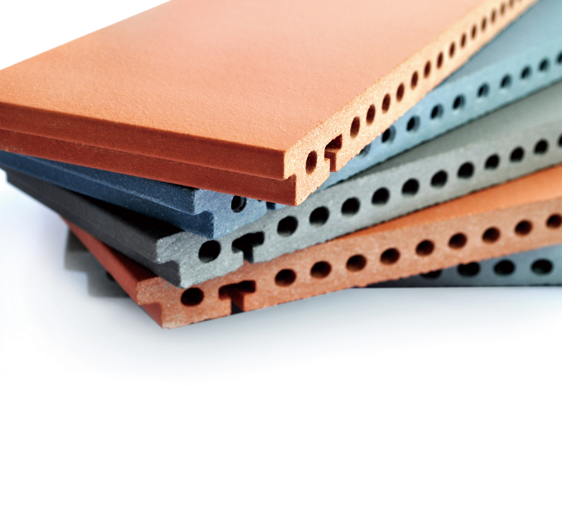 Wall rainscreen system terracotta panel, facade wall terracotta tiles 