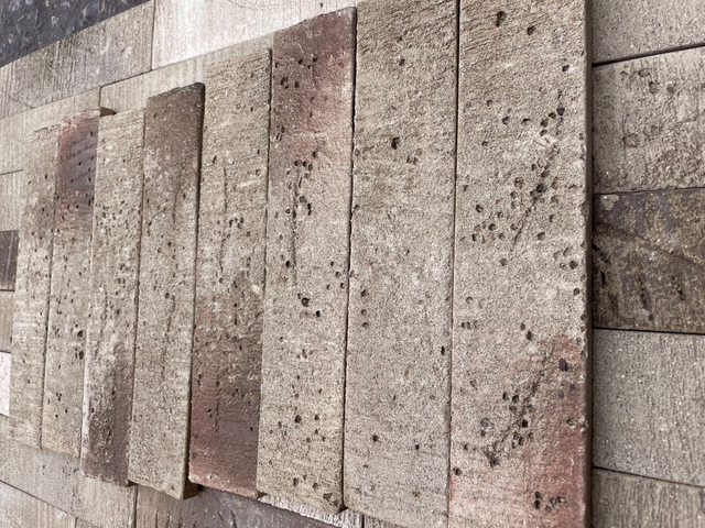 Curtain wall clay made face bricks, outside wall bricks slips 