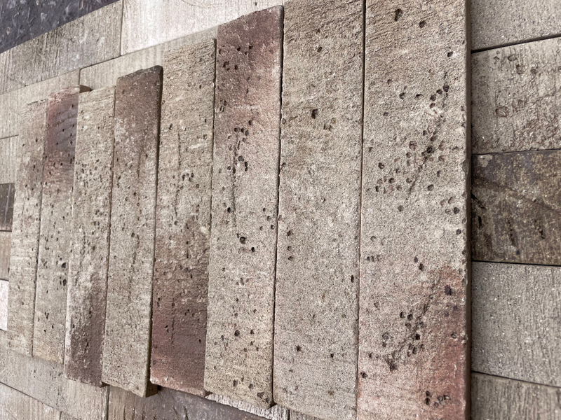 Curtain wall clay made face bricks, outside wall bricks slips 