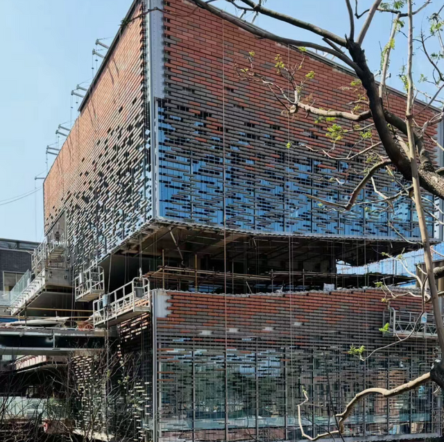 Rainscreen facade terracotta panel, terracotta tiles factory in China 