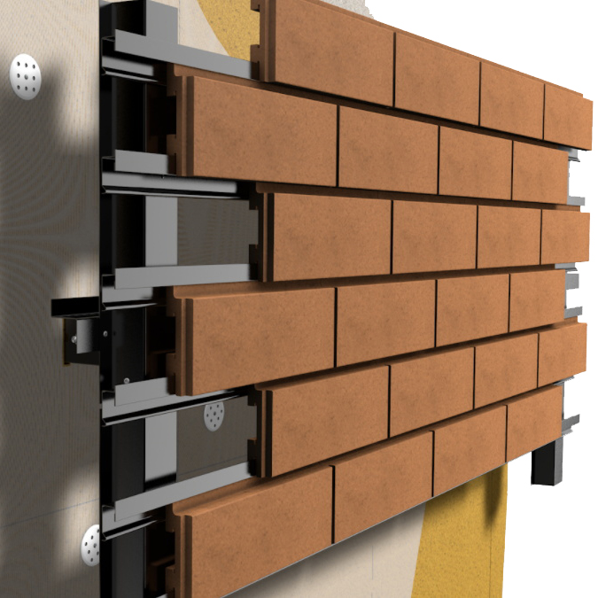 Facade Cladding Brick